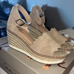 COPY - Crown Vintage Daffodil Espadrille Wedge Sandal